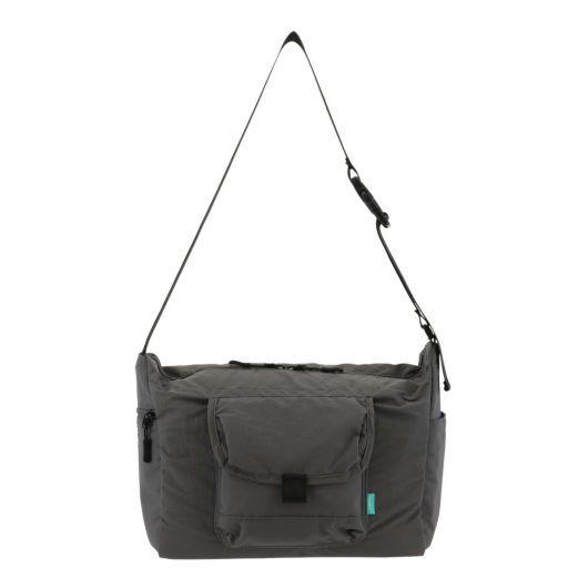ノーティアム ショルダーバッグ メンズ レディース <br>E0325292050A NAUGHTIAM｜シングルフラップショルダー 斜め掛け ユニセックス【SUBARU ノベルティ対象】