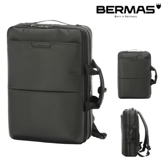 バーマス ビジネスリュック ディルートフレックス 3WAY 60639 メンズ <br>BERMAS DULITE FLEX ブリーフケース ショルダーバッグ