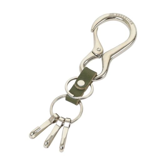 ノーティアム カラビナ キーホルダー メンズ レディース <br>E0722301020A NAUGHTIAM ｜日本製 キーリング レザー 牛革