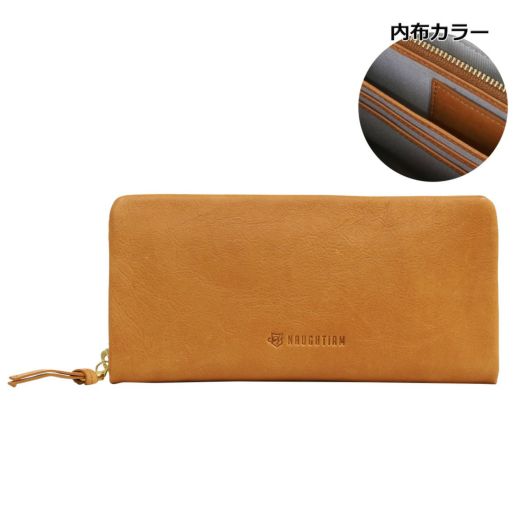 ノーティアム 長財布 メンズ EBG07ZKMNT780 NAUGHTIAM ｜ラウンド