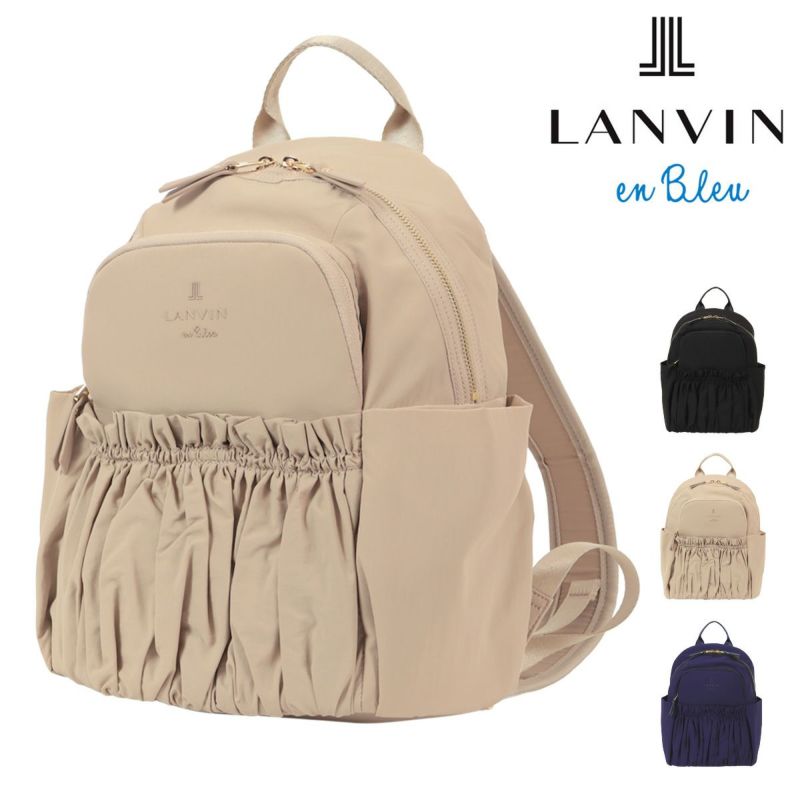 【シンプル可愛い】LANVIN エブリー リュック スポーティー LANVIN en Bleu 最大36%☆7/22限定 ランバンオンブルー リュック