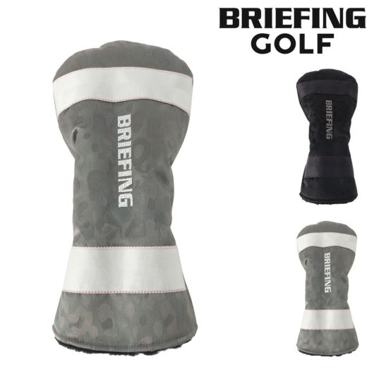 ブリーフィング ゴルフ ドライバーカバー ヘッドカバー レオパードジャガード メンズ BRG251G23 <br>BRIEFING LEOPARD JQ 撥水 ドライバー用