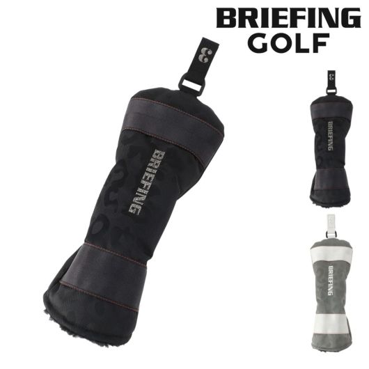 ブリーフィング ゴルフ フェアウェイウッドカバー ヘッドカバー レオパードジャガード メンズ BRG251G24 <br>BRIEFING LEOPARD JQ 撥水 フェアウェイウッド用