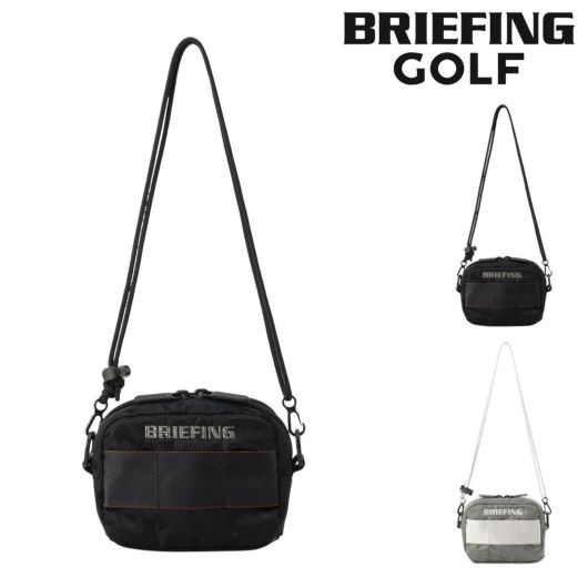 ブリーフィング ゴルフ ポーチ 3WAY レオパードジャガード メンズ  BRG251G30 <br>BRIEFING LEOPARD JQ 撥水 ウエストポーチ ショルダー