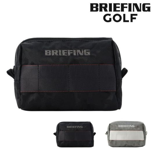 ブリーフィング ゴルフ ポーチ レオパードジャガード メンズ BRG251G32 <br>BRIEFING LEOPARD JQ 撥水 マルチポーチ ゴルフポーチ