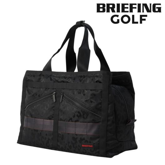 ブリーフィング ゴルフ ボストンバッグ レオパードジャガード メンズ BRG251T28 <br>BRIEFING LEOPARD JQ 撥水 ゴルフバッグ