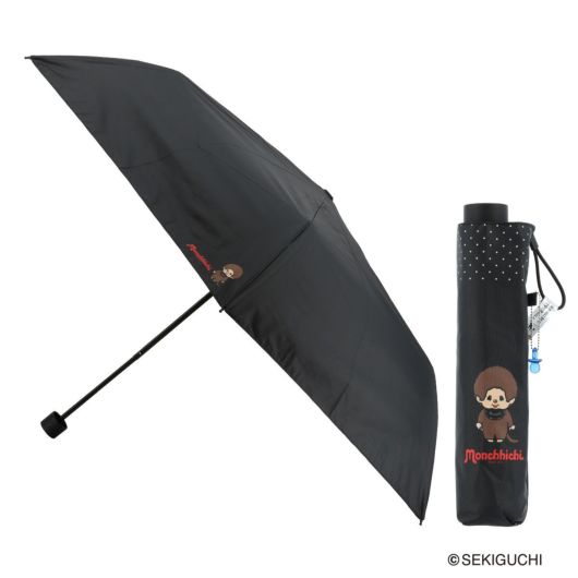 モンチッチ 折りたたみ傘 晴雨兼用 レディース メンズ TD2411
