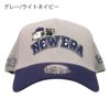 グレー/ライトネイビー