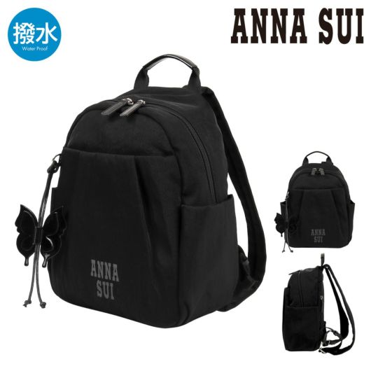 アナスイ リュック レディース メリー<br> 317293 日本製 ANNASUI | 蝶 旅行 お出かけ ナイロン 撥水