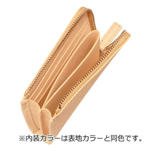 クルニー 財布 L字ファスナー ミニウォレット ハーフジップ メンズ