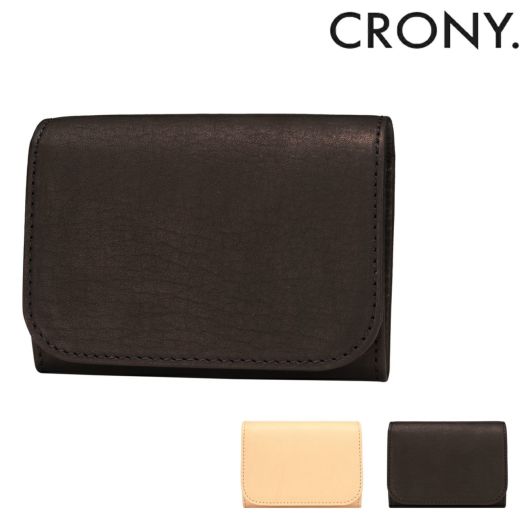 クルニー 財布 ミニウォレット メンズ レディース 日本製 CRNU-03<br>CRONY. 牛革 レザー