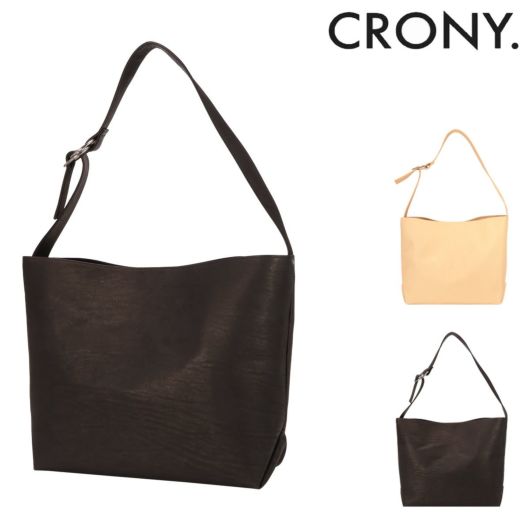 クルニー ショルダーバッグ A4 13.3インチ メンズ レディース 日本製 CRNU-06<br>CRONY. 牛革 レザー