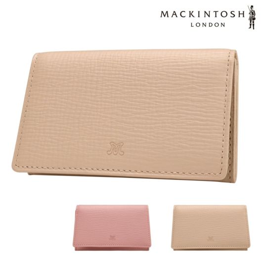 マッキントッシュロンドン 名刺入れ  ささまち レディース <br>5060125 ＥＭ MACKINTOSH LONDON 牛革 本革 レザー