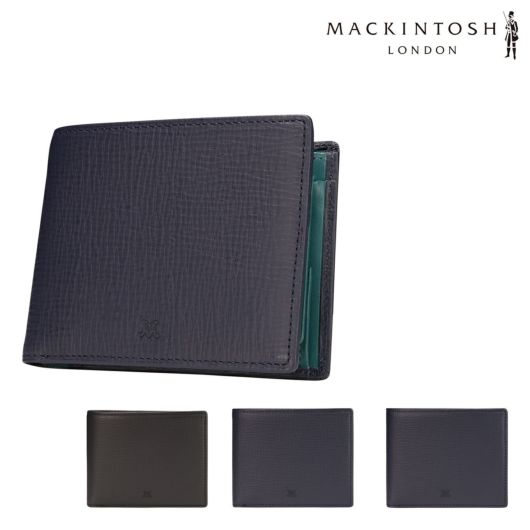 マッキントッシュロンドン 二つ折り財布 メンズ <br>6060088 ＥＭ エム  MACKINTOSH LONDON 牛革 本革 レザー