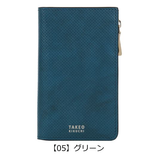 タケオキクチ カードケース カード入れ 小銭入れ 二つ折り ビジネス