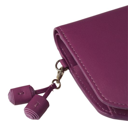 エアリスト 二つ折り財布 本革 コンパクトウォレット レディース 25080