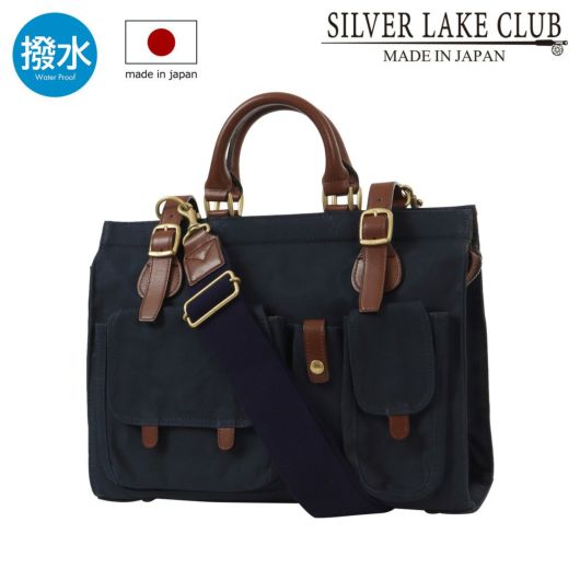 シルバーレイククラブ トートバッグ ショルダーバッグ ボストンバッグ カジュアル 撥水 メンズ 日本製 <br>130335 帆布 SILVER LAKE CLUB 2way 9号帆布 綿