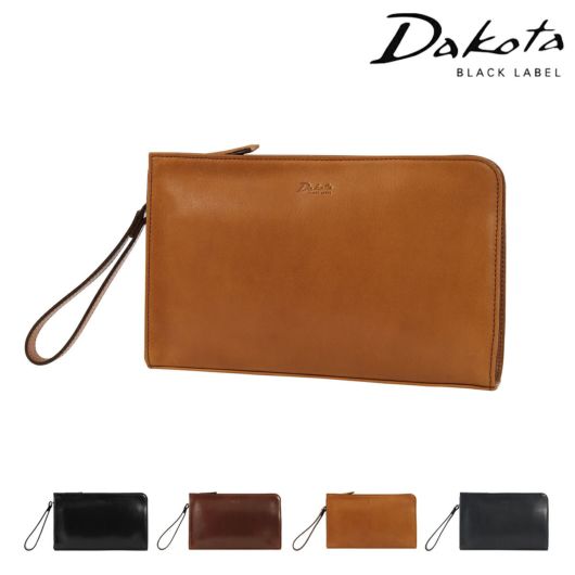 ダコタブラックレーベル クラッチバッグ 本革 メンズ アクソリオ3 <br>1623704 Dakota BLACK LABEL セカンドバッグ ハンドバッグ 牛革 レザー