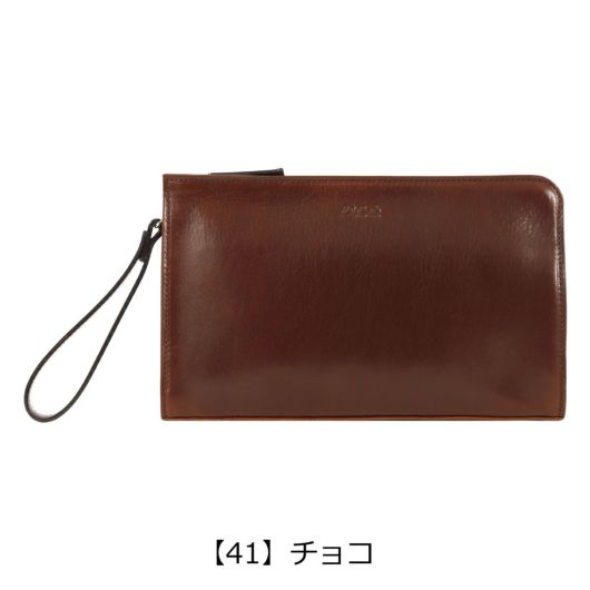 ダコタブラックレーベル クラッチバッグ 本革 メンズ アクソリオ