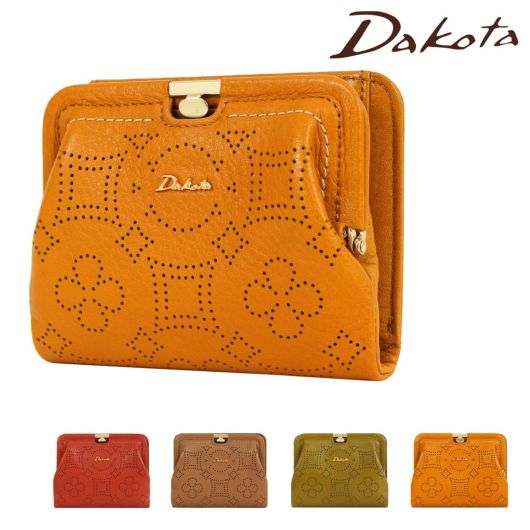 ダコタ 二つ折り財布 ディクラッセ 0031404 <br>Dakota コインケース ミニウォレット 牛革 レディース