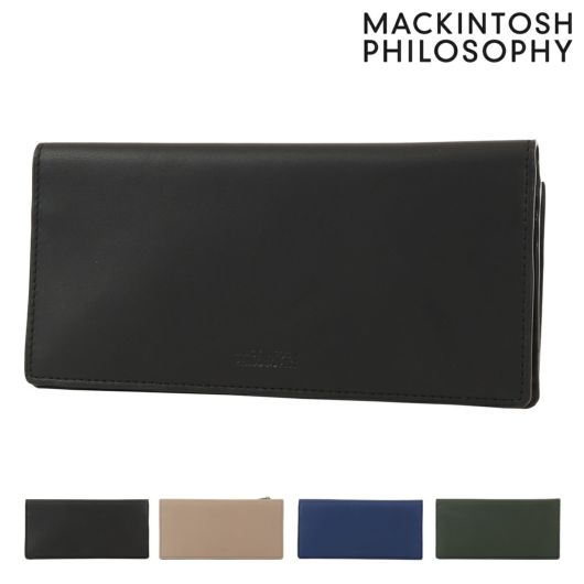 マッキントッシュ フィロソフィー 名刺入れ 本革 薄型 メンズ mapw
