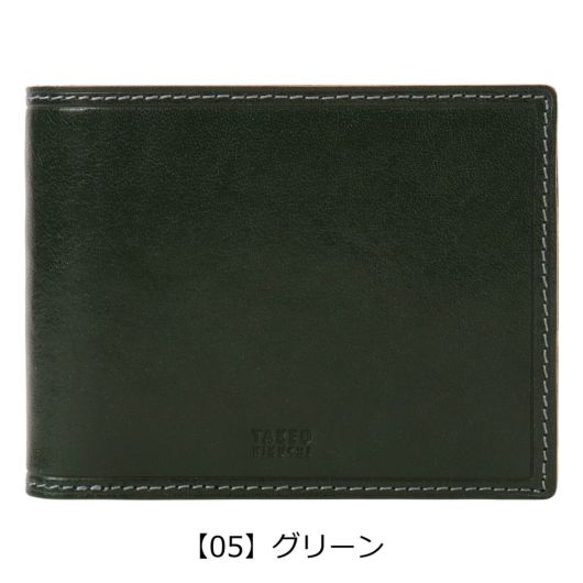 タケオキクチ 財布 二つ折り 二つ折り財布 メンズ レディース ミニ財布