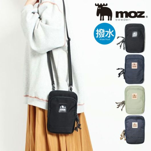 moz スマホショルダー ミニショルダー メンズ レディース <br> ZZOK-05 モズ | ショルダーバッグ 撥水