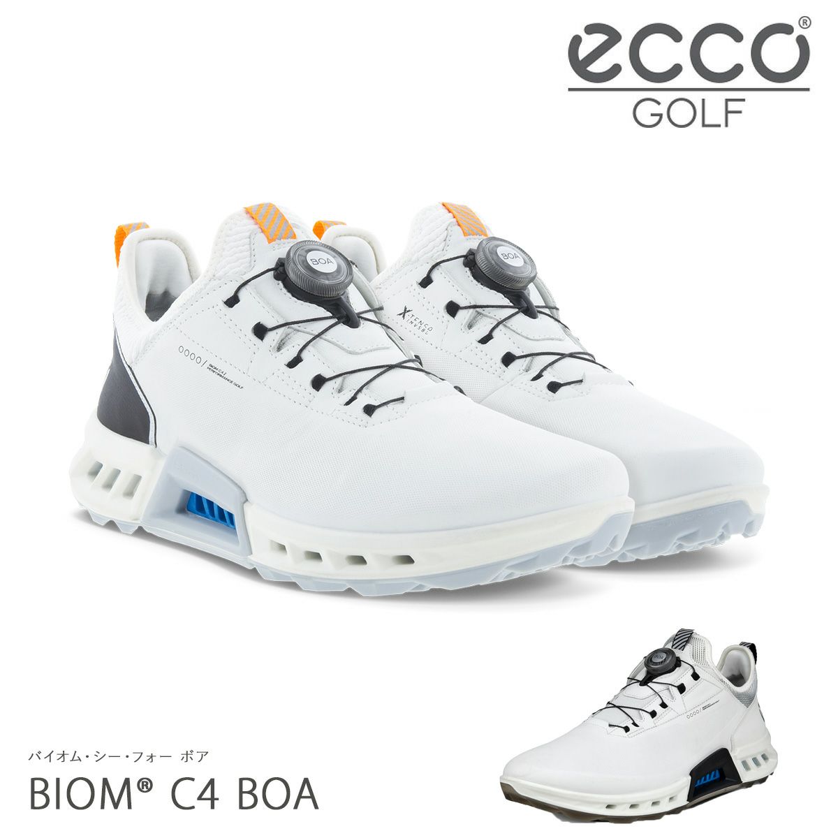 エコー ゴルフ シューズ バイオム シー フォー ボア スパイクレス