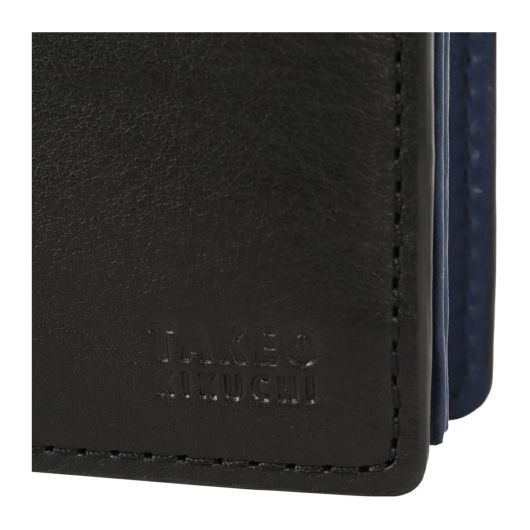 タケオキクチ ベラ付き二つ折り財布 本革 メンズ tkw-00321 スクイーズ