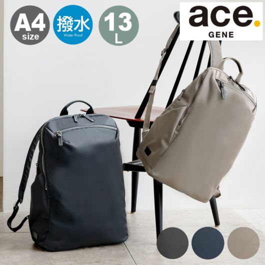 エースジーン リュック ラグレンティスヘザー A4 メンズ 68591 ace