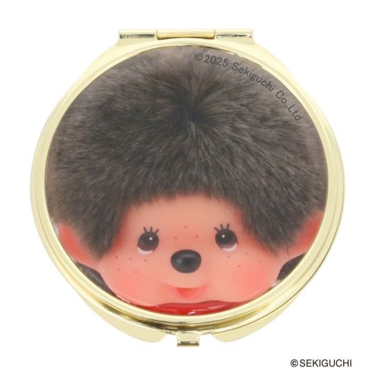 モンチッチ 2面コンパクトミラー レディース<br>AMK-004 AM-023 AM-024 AM-001 Monchhichi | 鏡