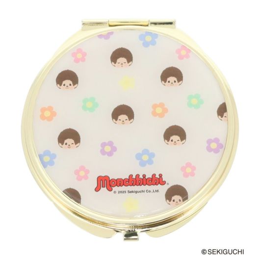 フェイス総柄/アイボリー