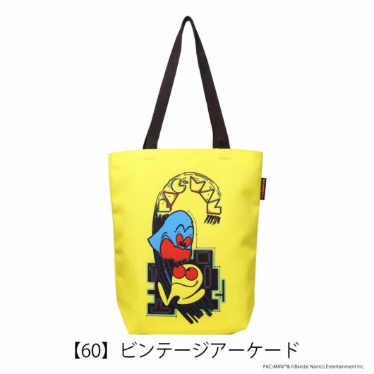 パックマン トートバッグ 縦型 メンズ レディース 30018 PAC-MAN 軽量