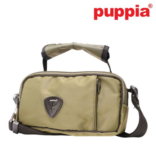 パピア アシュトンリードバッグ 犬用 お散歩バッグ<br>PUPPIA ASHTON LEAD BAG ポーチ付きリード 小型犬 中型犬 ペット 犬 犬用品 ペットグッズ PLSA-LB1615 22139-27012