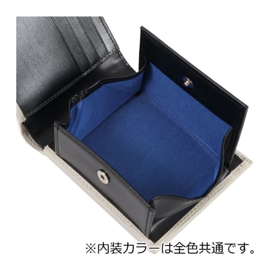ランバンオンブルー 二つ折り財布 本革 ゼブダ 529614 メンズ