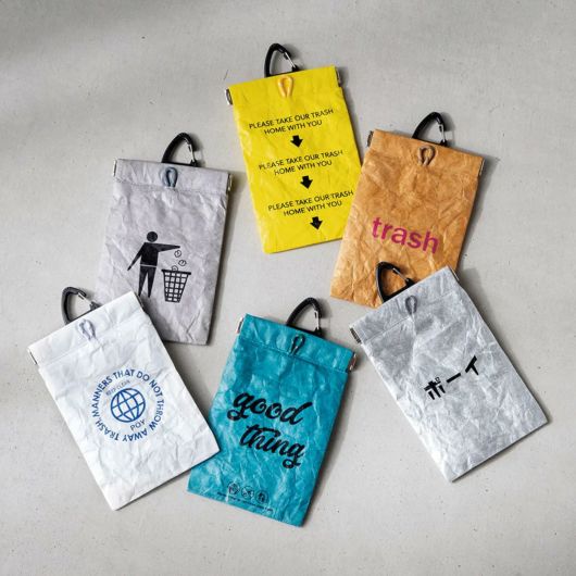 ポーイ トラッシュポーチ 携帯ゴミ箱 レギュラーサイズ ユニ