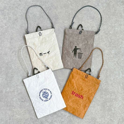 ポーイ トラッシュポーチ 携帯ゴミ箱 ラージサイズ ユニセックス 45179