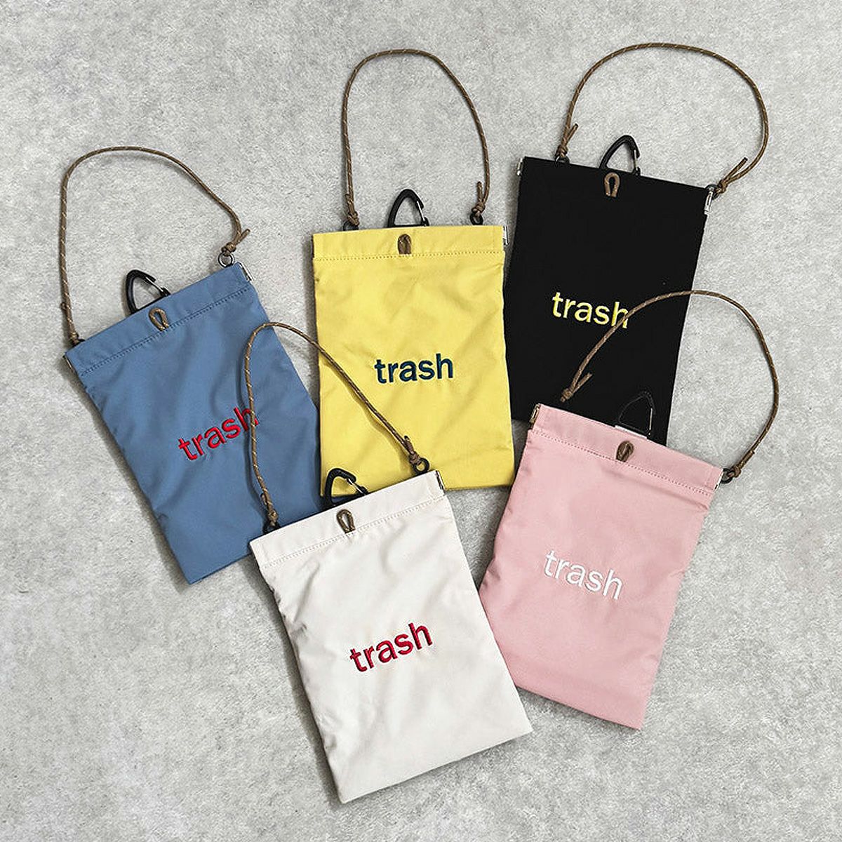 ポーイ トラッシュポーチ 携帯ゴミ箱 ラージサイズ ユニセックス 45180