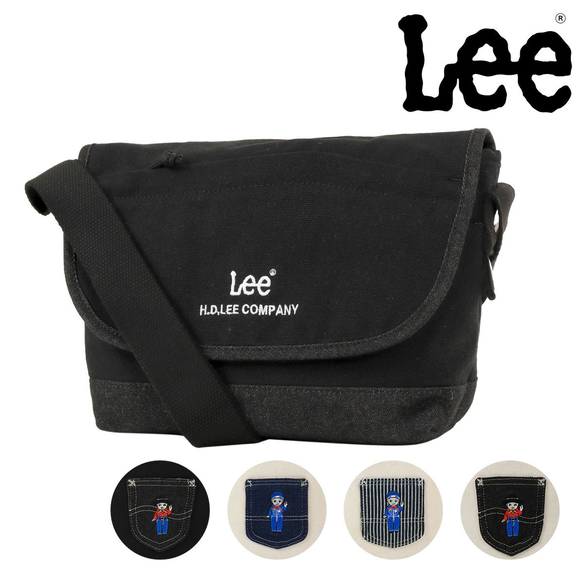 Lee ショルダーバッグ キャンバス デニム バディー Buddy レディース