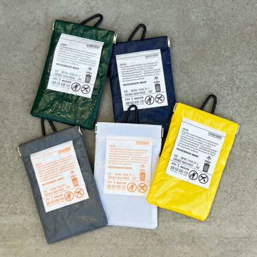 ポーイ トラッシュポーチ 携帯ゴミ箱 レギュラーサイズ ユニセックス <br>78510 ウィークエンダー WEEKENDER PE POY ミニポーチ エチケットポーチ アウトドア お出かけ【オリジナルステッカーノベルティ対象】