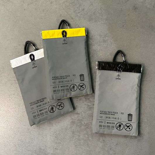 ポーイ トラッシュポーチ 携帯ゴミ箱 レギュラーサイズ ユニセックス <br>78544 ウィークエンダー WEEKENDER REF×PE POY ミニポーチ エチケットポーチ アウトドア お出かけ【オリジナルステッカーノベルティ対象】