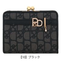 ピンキーアンドダイアン 二つ折り財布 がま口 パドロック レディース