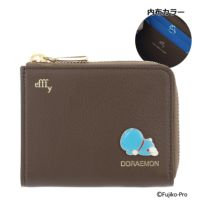 エフィー ドラえもん 二つ折り財布 L字ファスナー レディース CLB3-014