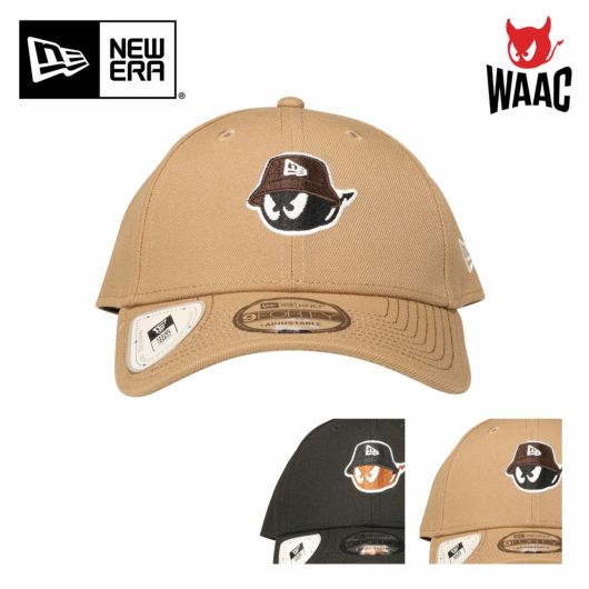 ワック ゴルフ マーカーキャップ ニューエラコラボ 940 帽子 メンズ レディース 072254830<br>WAAC ゴルフキャップ NEW ERA 9FORTY スポーツ サイズ調整可能