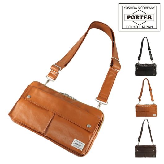 ポーター フリースタイル ショルダーバッグ メンズ レディース<br> PORTER FREE STYLE 707-07144 吉田カバン 日本製 斜め掛け