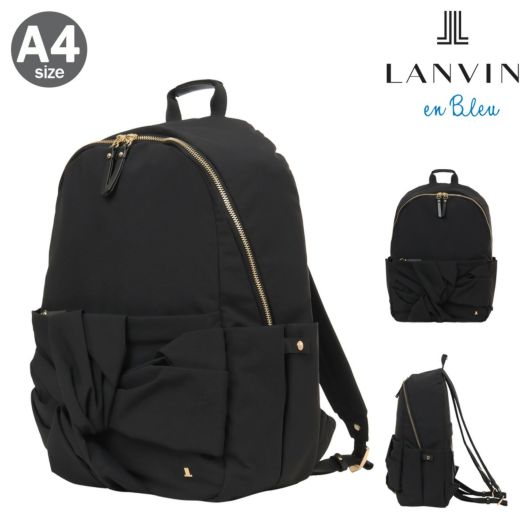 ランバンオンブルー リュック A4 レディース ルクリア<br> 484671 LANVIN en Bleu | ドレープ 通勤 通学 ビジネス