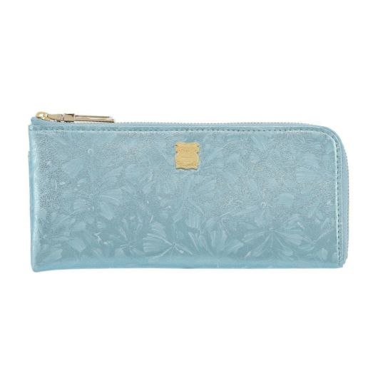 efffy エフィー ドラえもん 長財布 ジップ ライトグリーン 財布 コラボ EFFFY×ドラえもん エフィー×ドラえもん/カジュアルバッグ