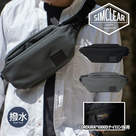 ダブルスブラック ウエストバッグ ウエストポーチ ボディバッグ メンズ