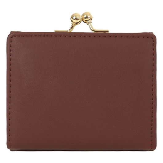 ポールアンドジョーアクセソワ ミニ財布 三つ折り財布 がま口 猫 ミニ