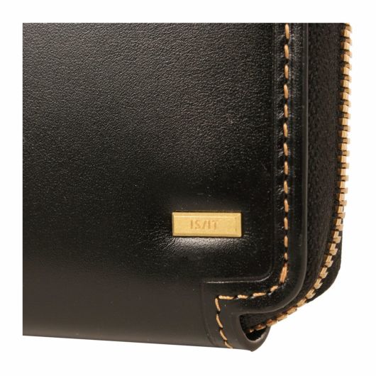 イズイット 二つ折り財布 折り財布 セミ長札 ミドルウォレット メンズ